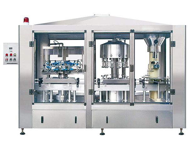 FZD-16-12-1型衝瓶灌裝打(dǎ)塞一體機(葡萄酒)